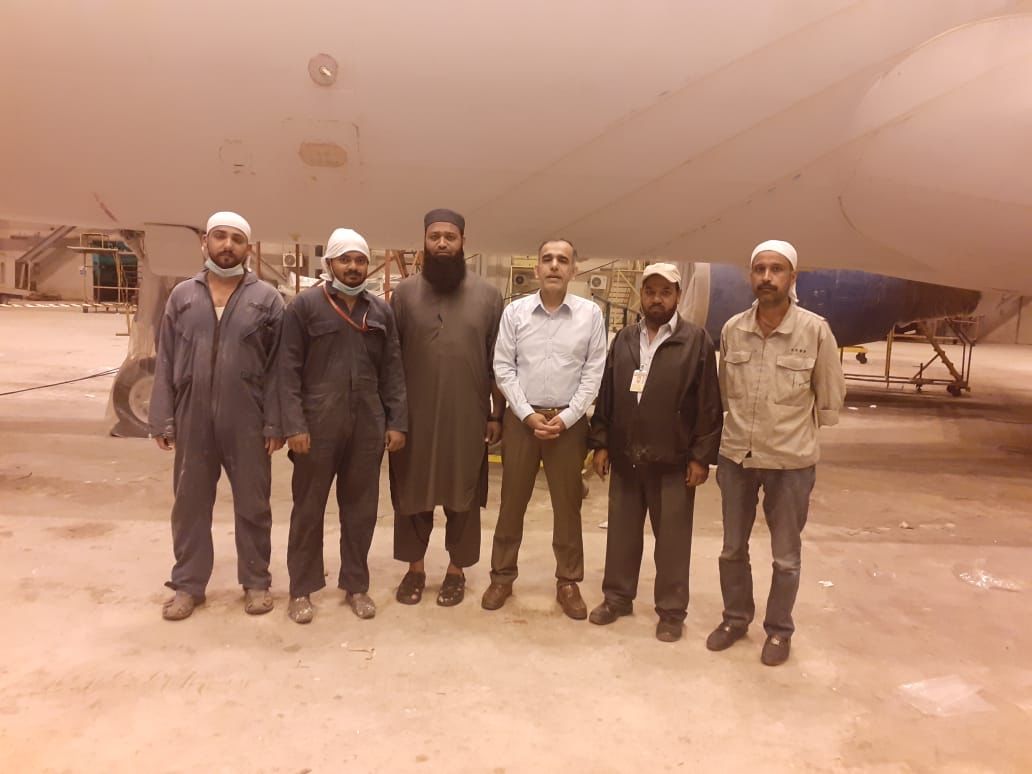 developingpak's tweet photo. AP-BMX gets the PIA colours! PIA's competent Engineers give elegance to the mighty machine with the national colors!

 #PIA #Aircraft #APBMX #Pakistan https://t.co/nD3NdDJmPr