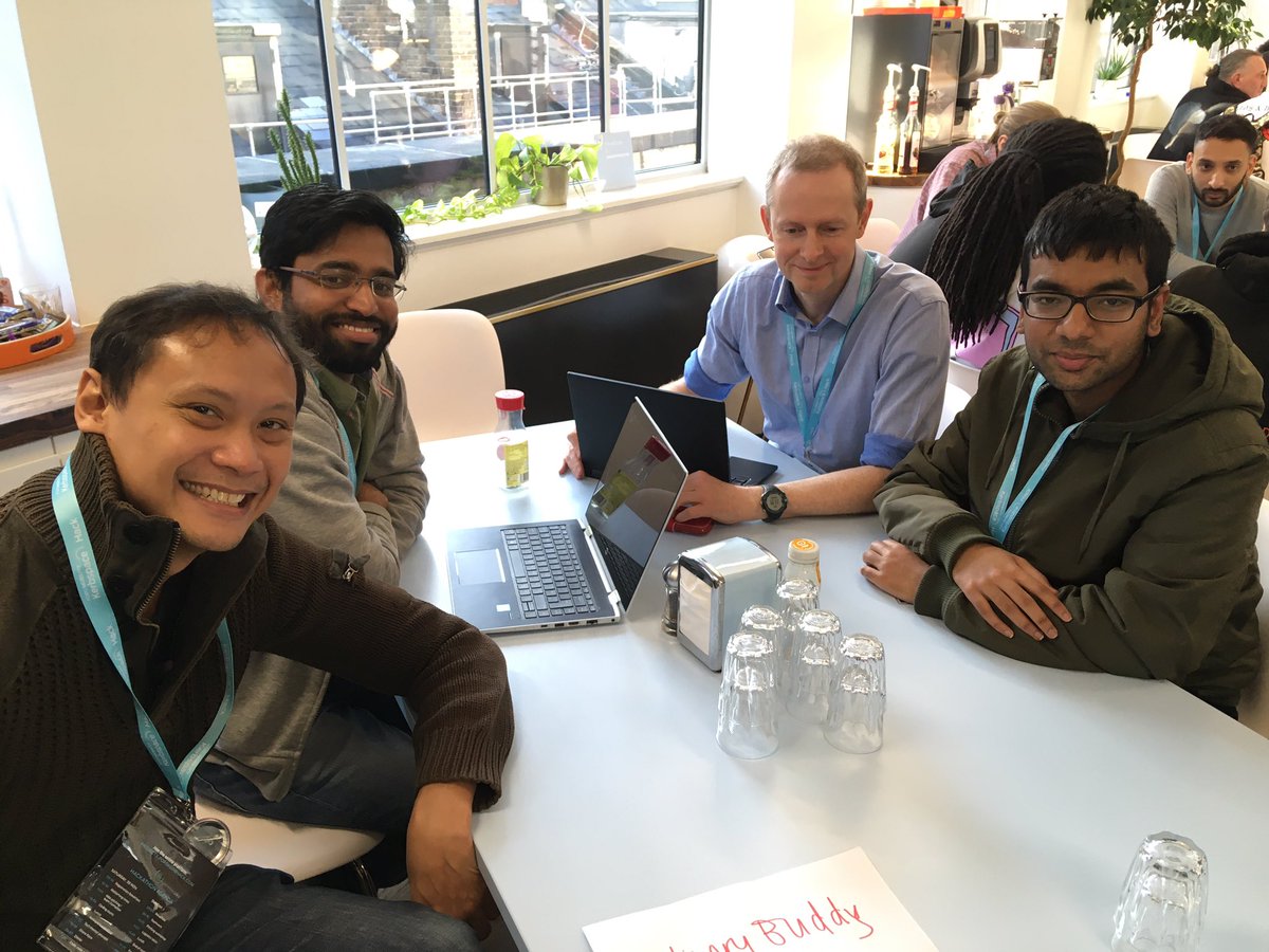 BrianLinuxing's tweet photo. Great diversity of people and ideas at #kerbspacehack hackathon https://t.co/lwCHhVe93X