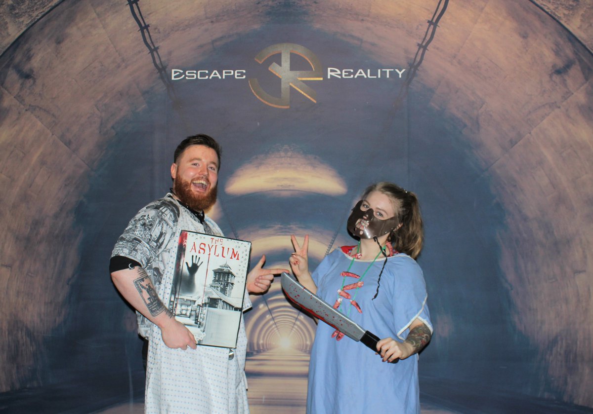 Sometimes, Gamemasters like to relax-- by playing other escape rooms! This lovely team came from Breakout Games in Aberdeen!