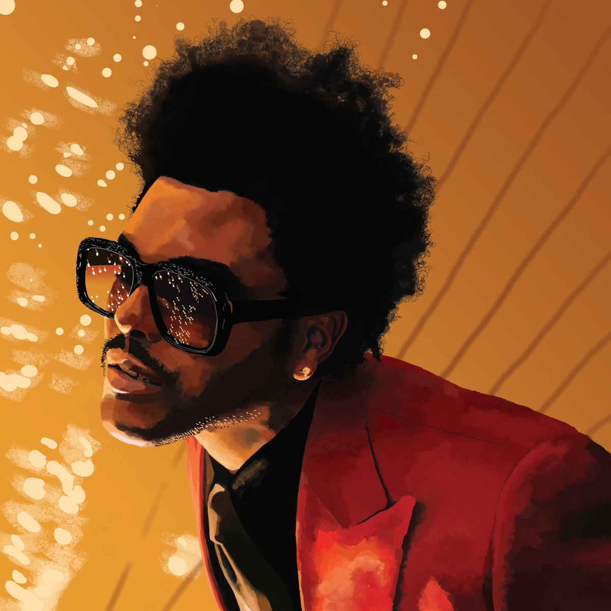 Guild_Thief's tweet photo. Blinding lights is the best song I’ve heard all year, so I did this! Also @theweeknd is my favourite artist of all time!!! Hope you enjoy! @cashup @lamarXO #art #musicart #theweeknd https://t.co/PtPU7Bnxgo