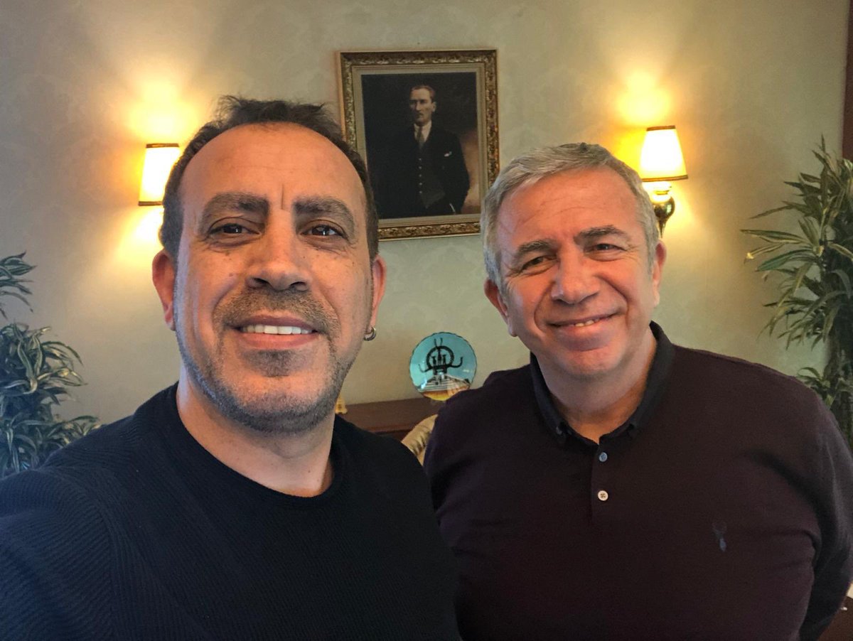 Ortaokul-Liselerde gittikçe yaygınlaşan sentetik-sigara-alkol kullanımına karşı geliştirdiğimiz Uyuşmayalım-Bulaşmayalım projesi kapsamında sevgili <a href="/mansuryavas06/">Mansur Yavaş</a> ı ziyaret ettim. 
Her türlü desteği vereceğini belirtti. Sağolsun❤️