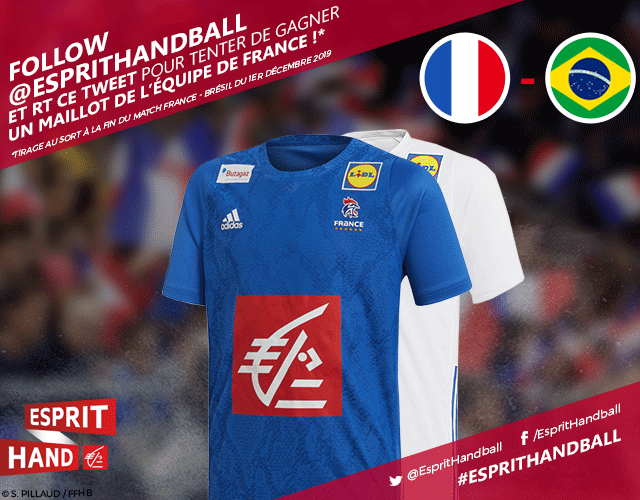 EspritHandball's tweet photo. #VousEtreUtile 
C'est parti ! 😃   
Follow + RT pour tenter de gagner le maillot de @FRAHandball à l'occasion de #FRABRE !  
#EspritHandball https://t.co/ABJwG5a2zu