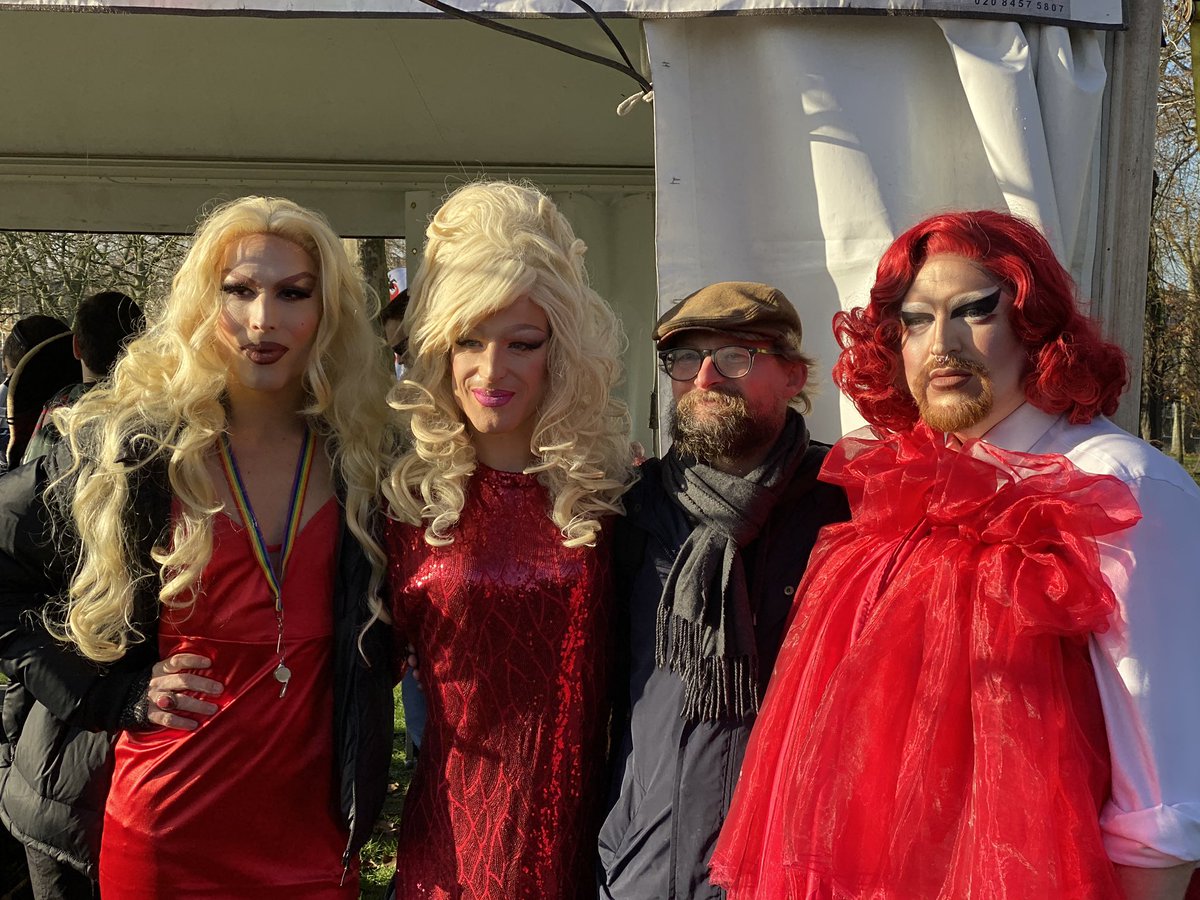 OMG <a href="/Denim_uk/">Denim</a> in the house #RedRunLDN