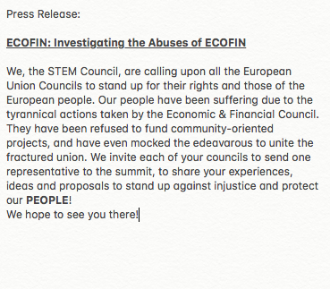 StemcouncilYMGE's tweet photo. PRESS RELEASE PRIOR TO SUMMIT: https://t.co/yxcNm1tODf
