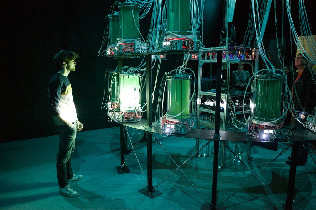 Polarities is OPEN! We celebrated with the BAD Award winners 2019:
• Emma van der Leest &amp; Aneta Schaap-Oziemlak + Paul Verweij &amp; Sybren De Hoog (Radboudumc / CWZ)
• Jonathan Ho &amp; Joris Koene (VU)
• Michael Sedbon &amp; Raoul Frese (VU)!
See their works till 1 March @MUartspace