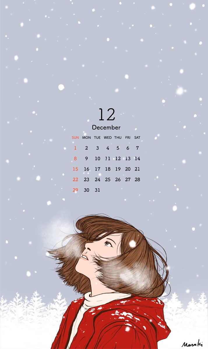 12月のカレンダーです
4種類ありますのでお好きなものを壁紙にしてくださいませ❄️

2019年も残り1か月

#12月カレンダー 