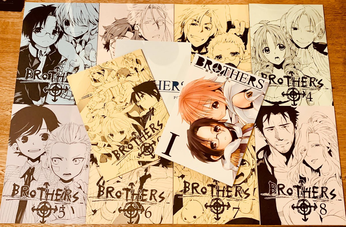 【プレゼント企画?】
15年ほど前の初連載作品「兄弟-BROTHERS-」の単行本再収録同人誌全9巻(単行本3巻分)とpixiv続編連載収録第1巻をセットで5名様にプレゼント致します?
内容は少年漫画、ダークファンタジーのバトルものです。

応募方法は画像参照
応募期間:12月2日 23時〆
発表:同日20:30 