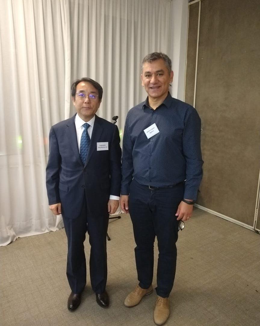 walterfaguero's tweet photo. Le deseo una gran gestión al nuevo Embajador de Corea del Sur S.E Myung-soo JANG. Comencé los pasos p/lograr capacitar a las futuras generaciones logrando un conocimiento que ayude a mejorar la calidad de vida de los sanluiseños. #unvime #cybersecuriry #ciberseguridad #educacion https://t.co/crOrr4CYYG