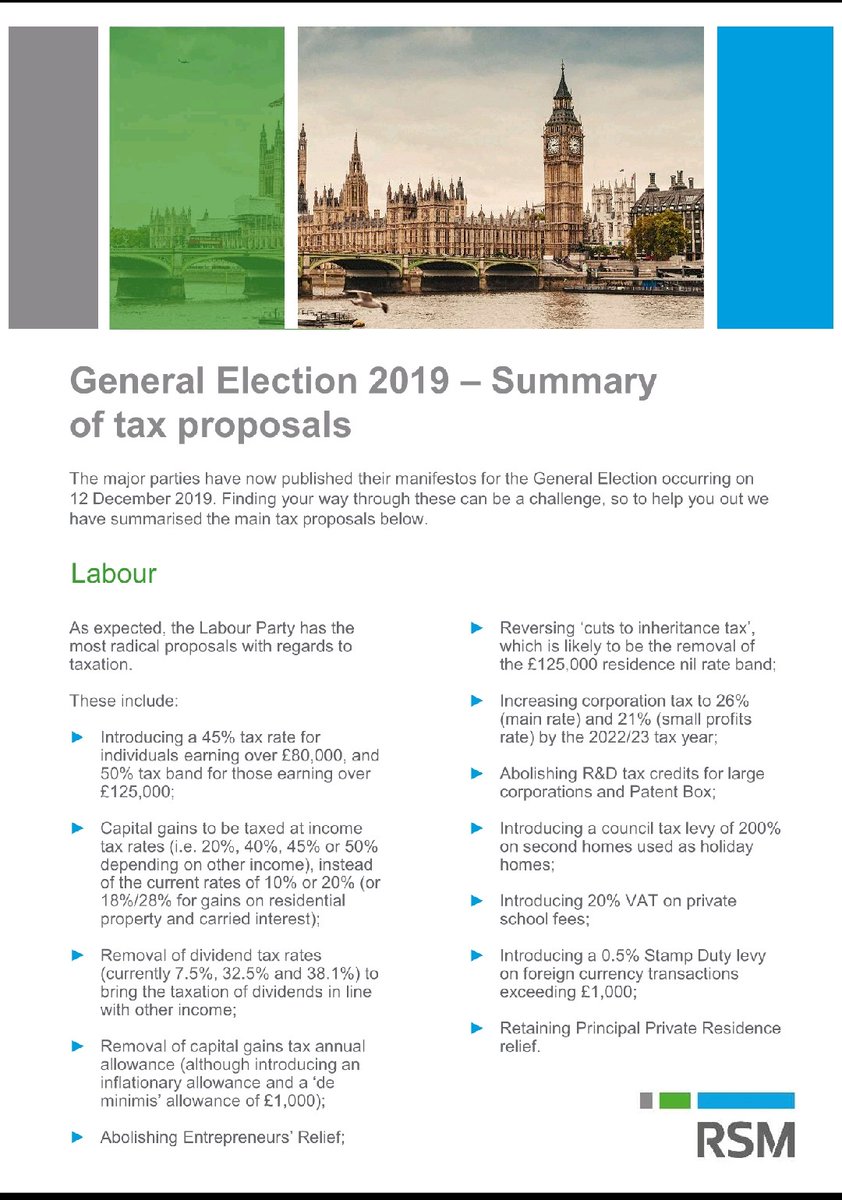 RhysNathan's tweet photo. Labour's wild tax proposals would give me less than no incentive to continue running a small business. If you want to support small business in the UK, I don't see how you could vote for Labour. 
Found on LinkedIn by @RSMUK https://t.co/TpiYtocrgP
