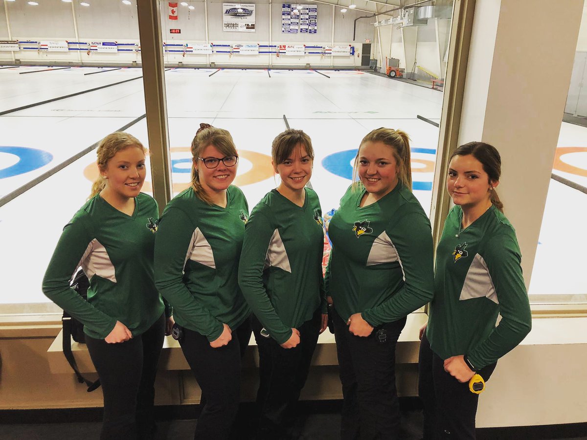 RustlersCurling's tweet image. Rustlers ladies ready to roll at the @ACAC_Sport Fall Regional! #curling #yll @GoRustlers @LakelandCollege