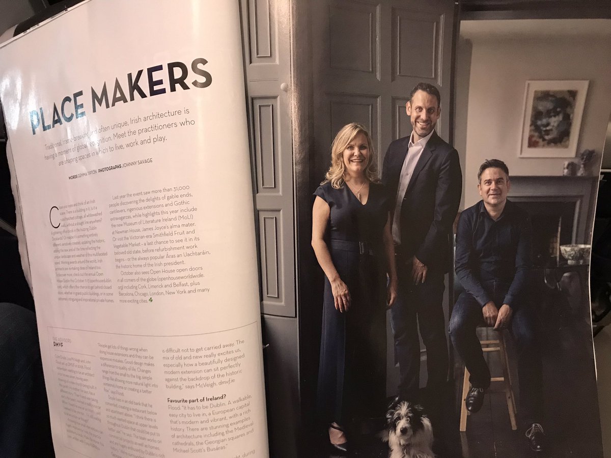 Lovely to see the fab @DMVFArchitects featured in @CARAMagazine ‘good design makes a difference to quality of life’👏#architecture