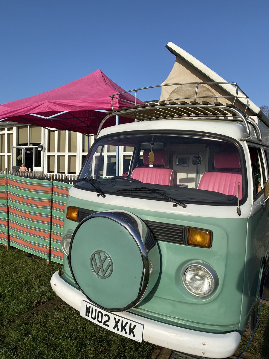 Out and about in the winter sun today #Photobooth #VW #vwcamper #vwcampervan #vanlife