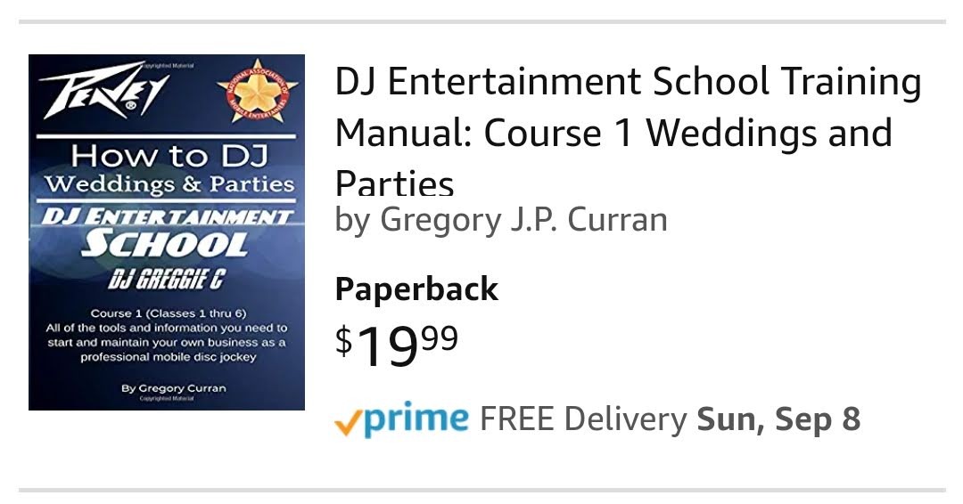 djentschool's tweet photo. Make sure you get our Book by DJ Greggie C - The DJ Entertainment School - How to DJ Weddings and parties - https://t.co/8lBJrIZlha #rtdj #djlife #djbook #djmanual #djschool #djentertainmentschool #djgreggiec #peaveydj #howtodj #djtraining #dj #discjockey #schratching #scratchdj https://t.co/tMmZqtJ5pa