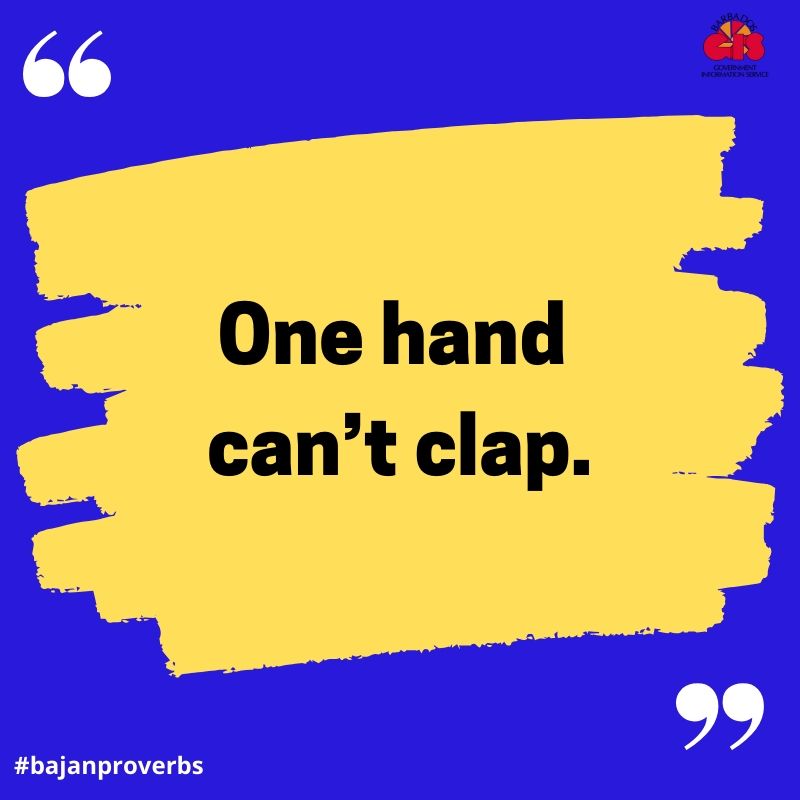 gisbarbados's tweet photo. Happy Independence to all our Facebook friends! Today's proverb is one that we can all do well to remember as we celebrate 53 years of nationhood.
What does it mean?
#bajanproverbs #Barbados🇧🇧 #246 #blueyellowblack #gisbarbados https://t.co/AlDFu3TqoO