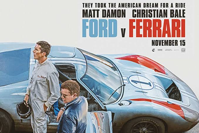 Ford v Ferrari. Quality shots, amazing story, great acting. Lots of good ingrediants in this picture. "Ford the second" stole the movie for me  overall just a great movie, didn't like it as much as Knives Out, but thats just personal taste. 