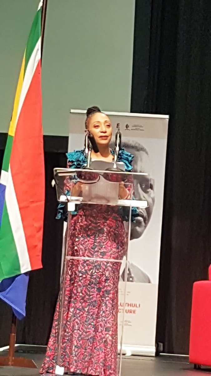 peterndoro's tweet photo. #LuthuliLecture
#RememberingLuthuli Ms Samia Nkurumah: Africa is in desperate need for economic justice for all. We must be careful of the continued influence of external hands in our affairs. https://t.co/1yWy9kmvLn