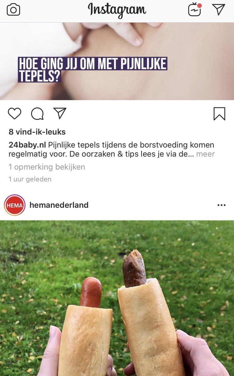 When je feed er zo uitziet op instagram.
