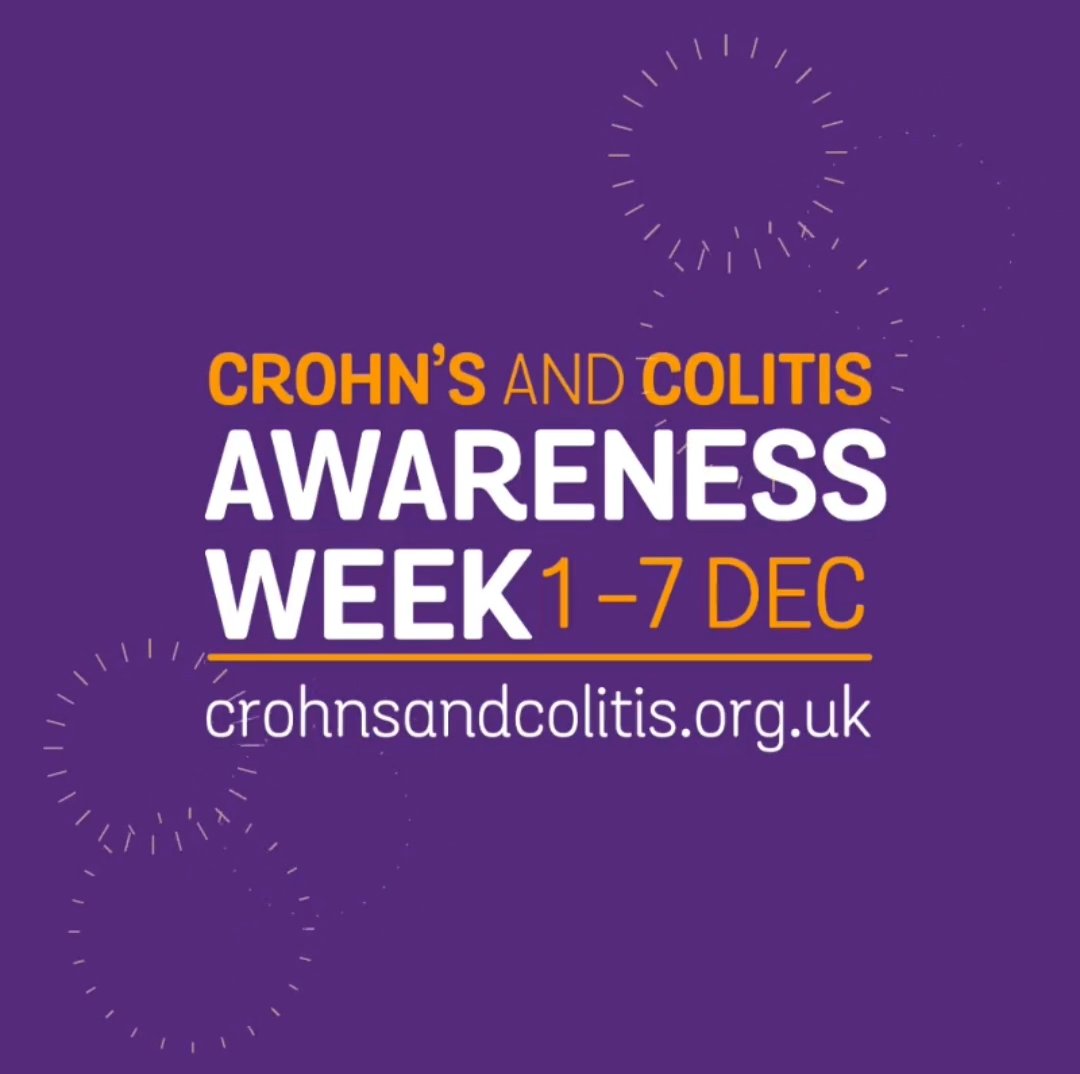 Only one day to go until Crohn's and Colitis Awareness Week 2019! Make sure you check out our Awareness Week page and social channels to stay in the loop with everything that's going on for the next seven days! 😎💜

bit.ly/2OuREkv