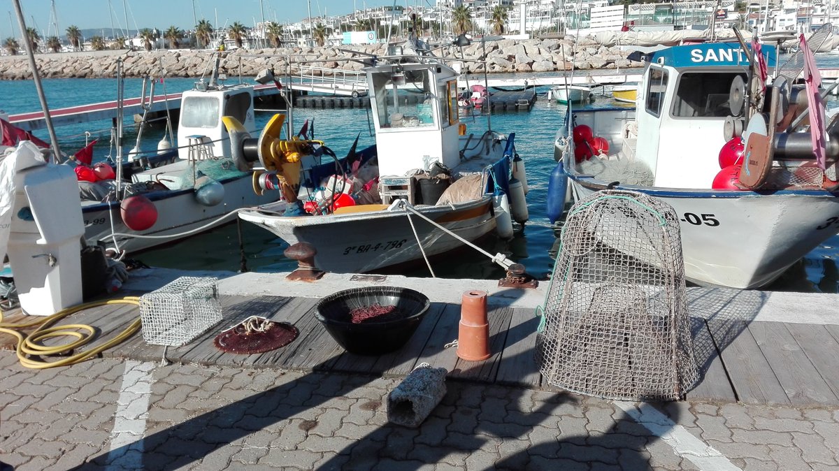 marc_esteve's tweet photo. Les arts de pesca a #Sitges #Aiguadolç amb @elpeixalplat 

Dintre de les jornades enogastronòmiques de @laLlotjaDO 
 La Llotja 2019 #lallotjadoterraimar #sitgesanytime @SFGarrafPenedes @slowfoodbcn 

#pesca #peix #slowfish #slowfood #garraf https://t.co/bLiC51ChCv