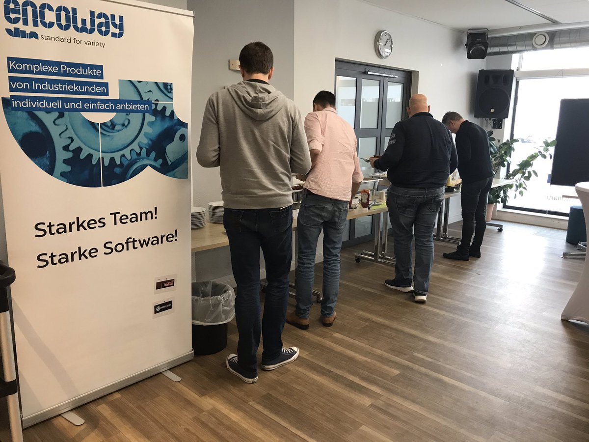 PMCampHB's tweet photo. Lunch Time! An dieser Stelle nochmal ein herzliches Dankeschön an unseren Hauptsponsor @encoway  😘 https://t.co/pCmYDGKHQb