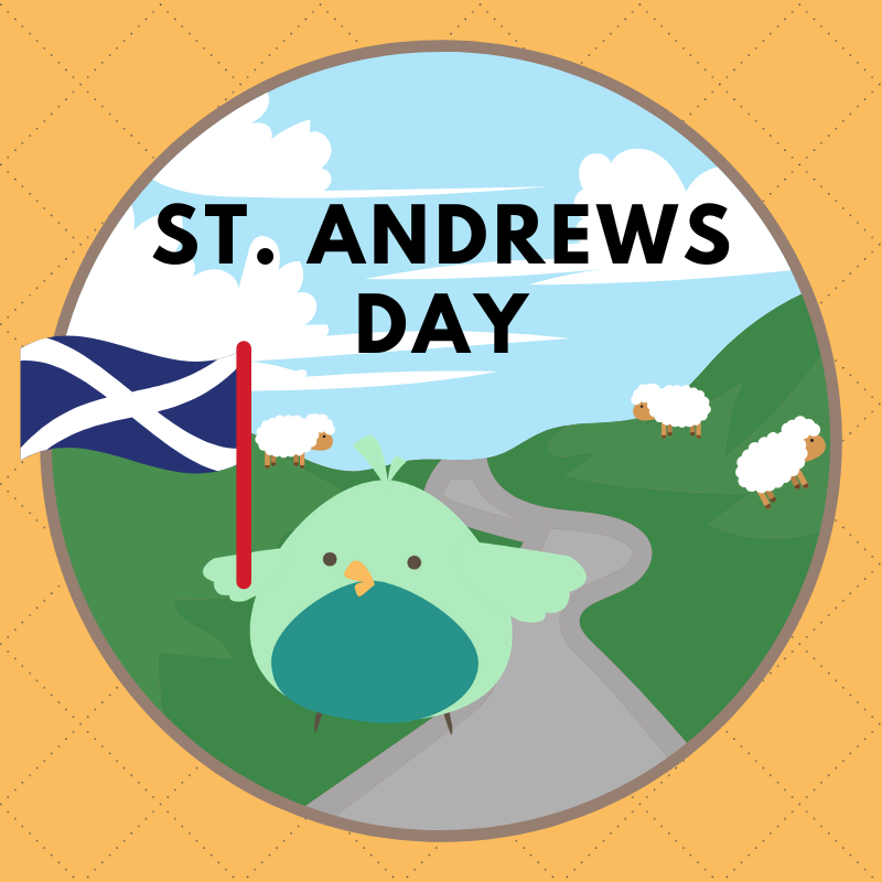 FunctionalEdUK's tweet photo. The flag of Scotland that we see today was influenced by the one known as St. Andrew. We don’t know much about St Andrew, but we do know that the day dedicated to him brings people together and spreads joy around a variety of countries on the 30th November! ❤️ https://t.co/rxd5mT1JaD