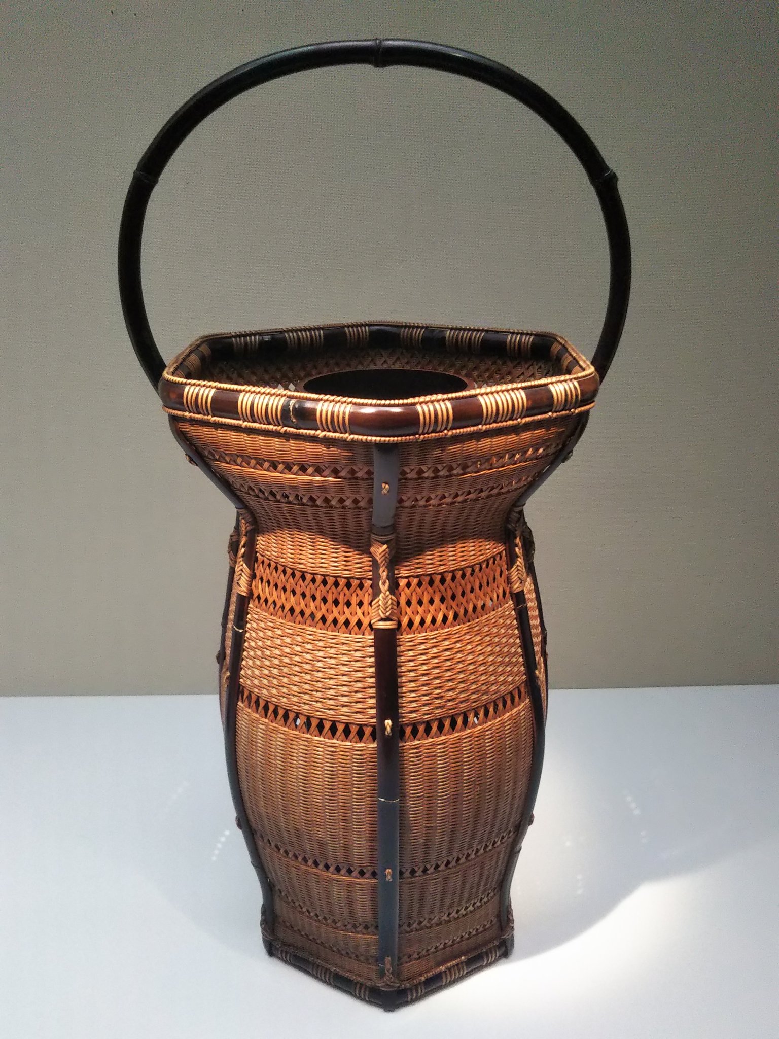 豊国画　彫竹　五井屋京之助　　美品です 豊国画 彫竹 五井屋京之助 美品です
