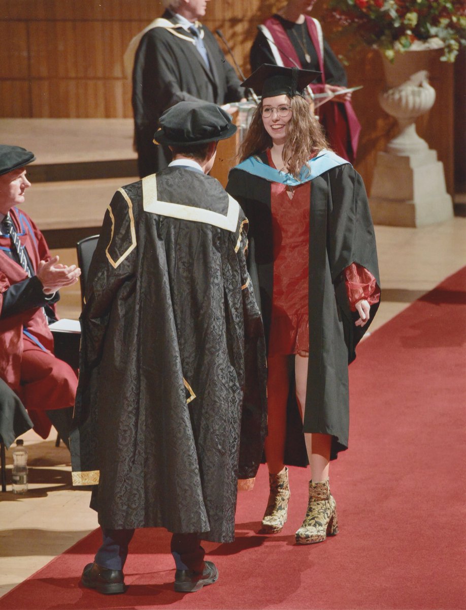 Nouhayay's tweet photo. Wonderful celebration of dreams, love + perseverance with @UniWestminster! So grateful to my family, friends and tutors ❤️ Thanks V Chancellor Peter Bonfield for the empowering encouragement to stay true to our values and work for social equity!

Proud #WestminsterGrad x 3! 🌟👩🏻‍🎓 https://t.co/pl9YCRpmYr