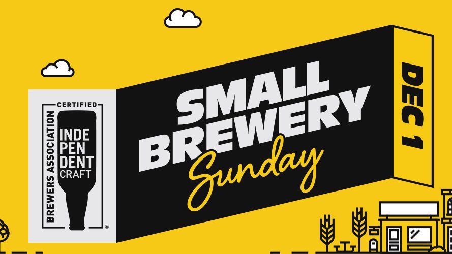 RT <a href="/indiebeer_/">Independent Beer</a>: Tomorrow 12/1 is the inaugural #SmallBrewerySunday! Where will you go to #seektheseal and support small, independent breweries? Learn more: smallbrewerysunday.com.