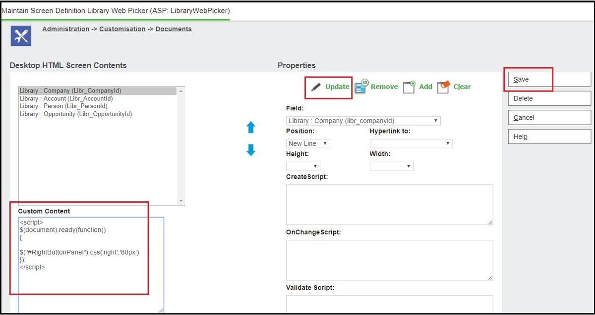 greytrix's tweet image. In just 5 steps resolve the button alignment issue on the document tab of Custom Entity in Sage CRM. Learn more: bit.ly/35xpL0N 
#SageCRM #CustomEntity #ButtonAlignment #Administration #Customization #EnableFields #DocumentEntry #Technical