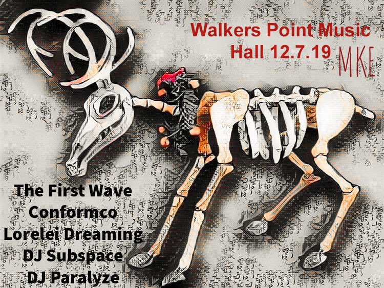 <a href="/TheFirstWave1/">TheFirstWave</a> <a href="/LoreleiDreaming/">Lorelei Dreaming</a> <a href="/conformco/">conformco</a> <a href="/Walkers_Point/">Walkers Point MKE</a> #walkerspointmusichall #mke #goth #80smusic #alternative #industrial #dj