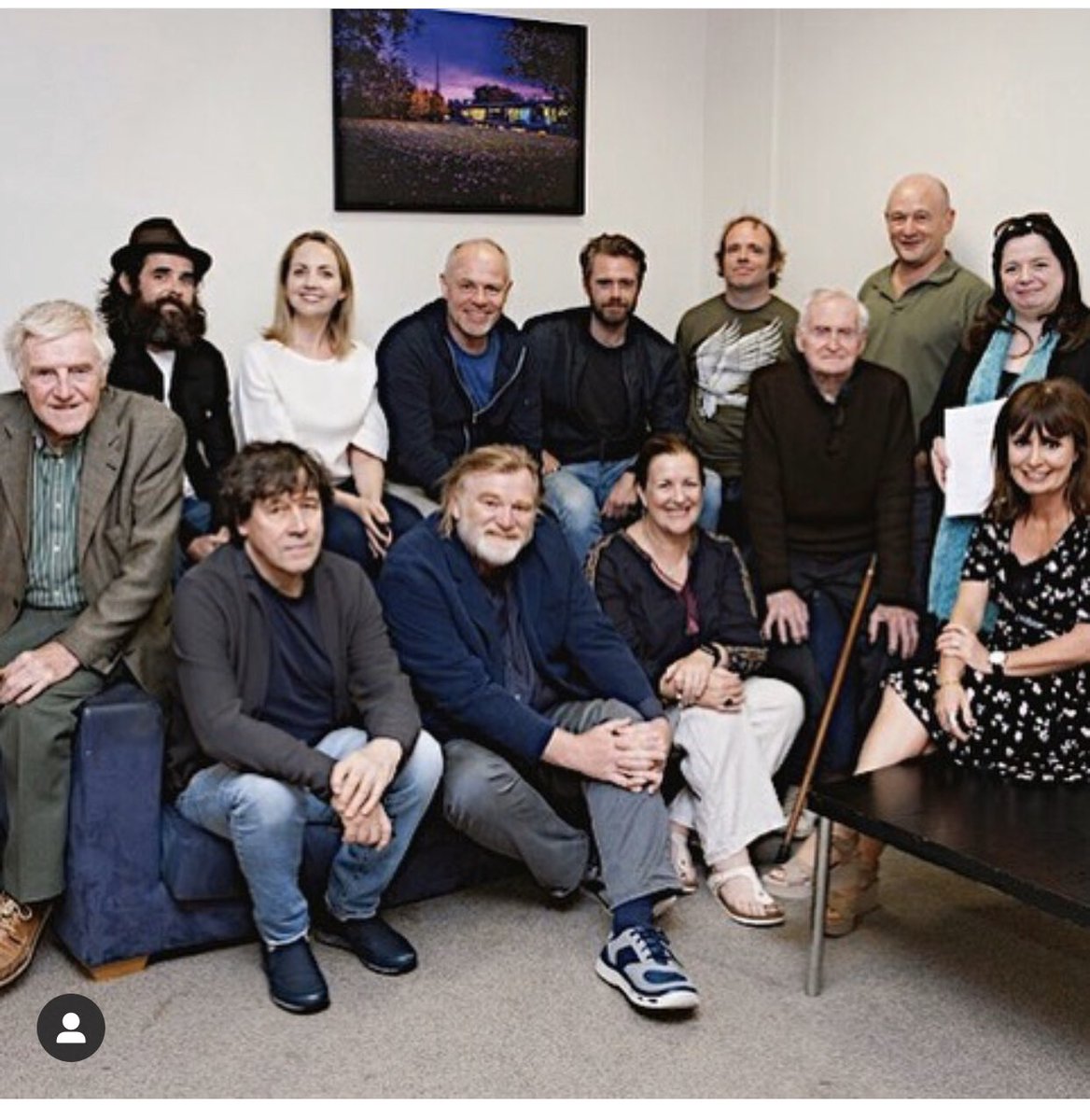 kathyroseobrien's tweet image. Me and my #domesticrobot #BrendanGleeson in a #JohnBoorman radio play which gets another airing tomorrow night at 8pm on @RTERadio1 @RTEDramaOnOne Bit of a dream cast of Irish talent. Check it out! See lil video too