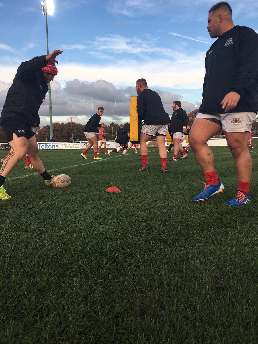 GreendaleMatt's tweet photo. What a day for Rugby ๐ awesome performance from the boys @AlbionRFC and a tough game at @RichmondFC1861 ๐ช๐ผ #StayedInTheFight #AlbiAsOne #ToughDayAtTheOffice https://t.co/nMEXZaW3ai
