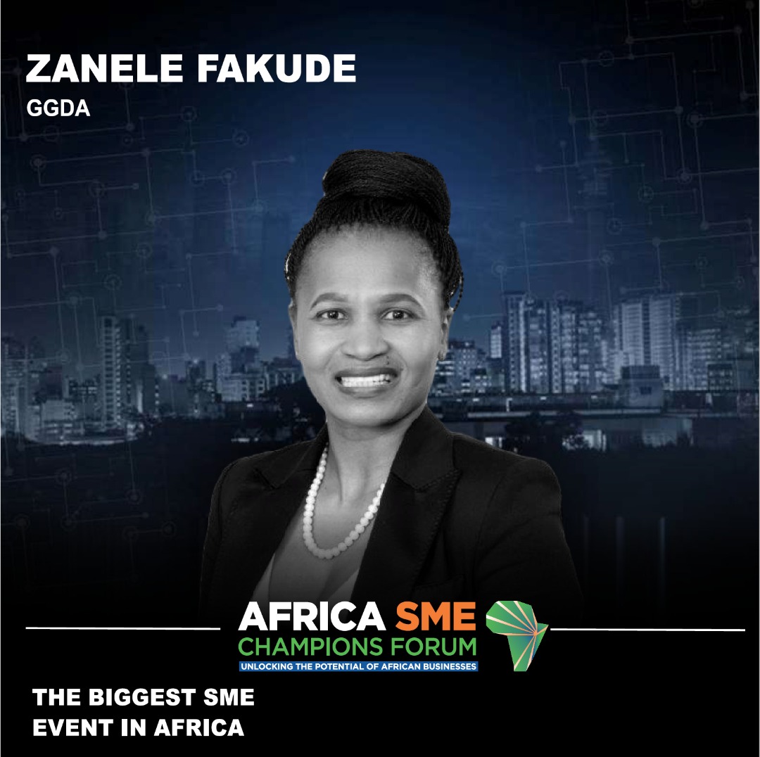 Thank you <a href="/phahlaf/">Zanele Fakude</a> for being an incredible partner to the Forum. We salute you #SMEForum2019 #SMEChampions