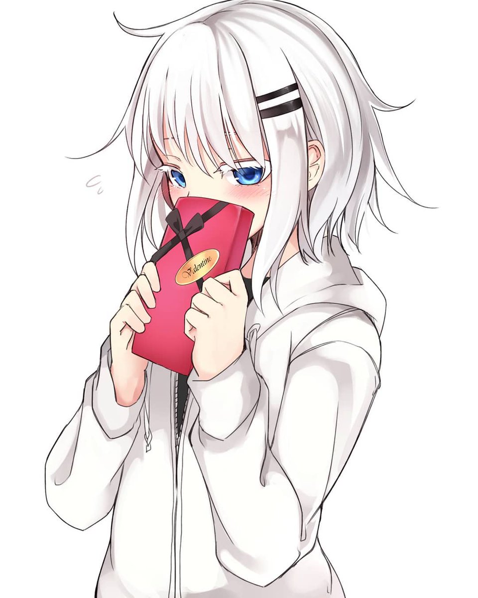FemSaika's tweet photo. "I-I've never given anyone this, so you better appreciate it!"

Saika extends his arms bashfully and presents his Valentine present.

#OpenRp #OpenDm #LewdRp #Femboy https://t.co/IpwvlOTWVF