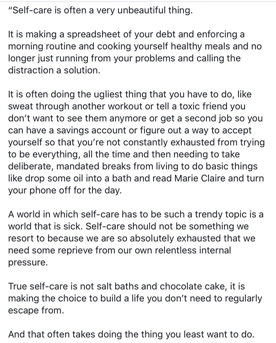 vand8n's tweet photo. A MUST-READ about the true meaning of self-care 💯❣️ #selflove #selfgrowth https://t.co/i9fduslwhN