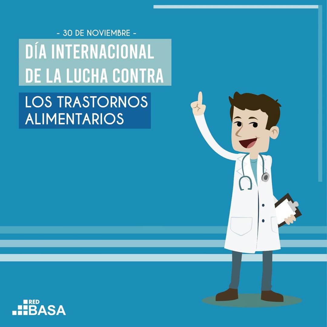 redbasa's tweet image. Hoy, 30 de noviembre, es el #DiaInternacionaldelaLuchaContralosTCA
Estos trastornos están asociados con la anorexia nerviosa, la bulimia  y el trastorno por atracón. 

Brindamos algunos consejos para que juntos, podamos detectarla a tiempo.
#Salud #TrastornosAlimentarios #RedBASA