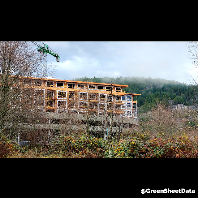 GreenSheetData's tweet photo. Jumar in Squamish is well underway. Its central location will make this an iconic new development in the City. #Jumar @GBLArchitects #WaveDevelopments #childesign #KerkhoffConstructionLtd #constructionleads #bcconstruction #constructionbc #greensheet #greensheetdata #localdata https://t.co/DwZMreUABL