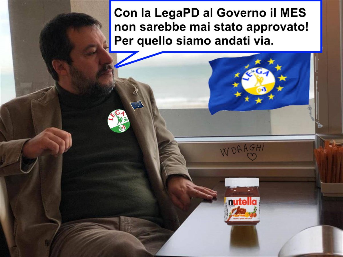 is_amazon's tweet photo. 🔴 Attenzione #SovrAsini creduloni del #Capitonto.
Datemi questa risposta: Ma se voleva davvero stoppare il #MES perché la #LegaPD è scappata dal Governo? https://t.co/JxhI7GppZ1