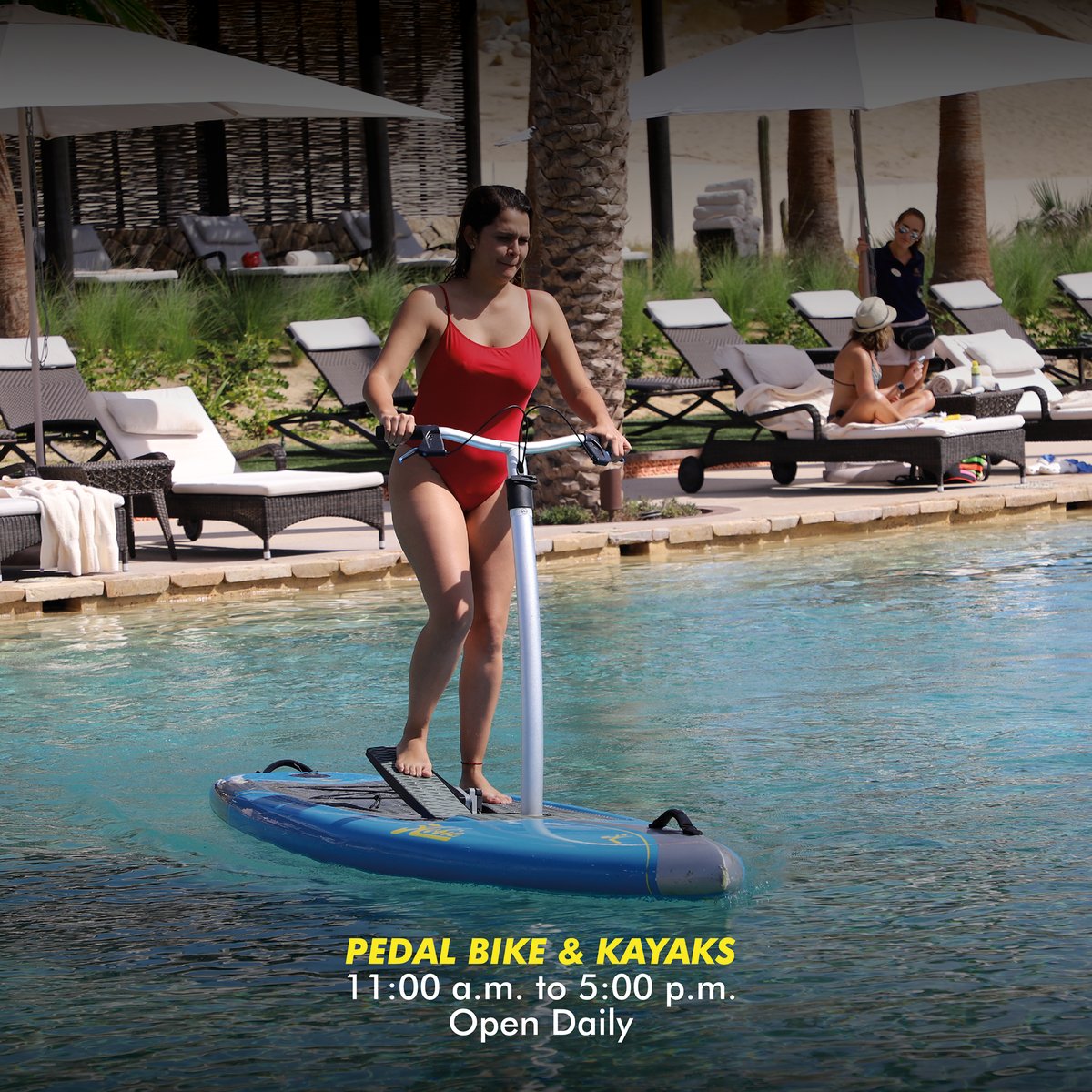 GrandSolmarRSL's tweet photo. Ask for our Daily water activities with our entertainment team at Grand Solmar Rancho at San Lucas. Visit #solmarresorts at #cabosanlucas https://t.co/OOEyxAg05R