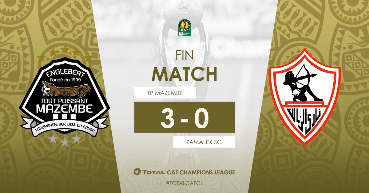 PassionfootAF's tweet photo. LIGUE DES CHAMPIONS CAF |
TP Mazembe🇨🇩 - Zamalek SC🇪🇬 3-0
#TotalCAFCL #TPMZSC https://t.co/wntv81QD4T