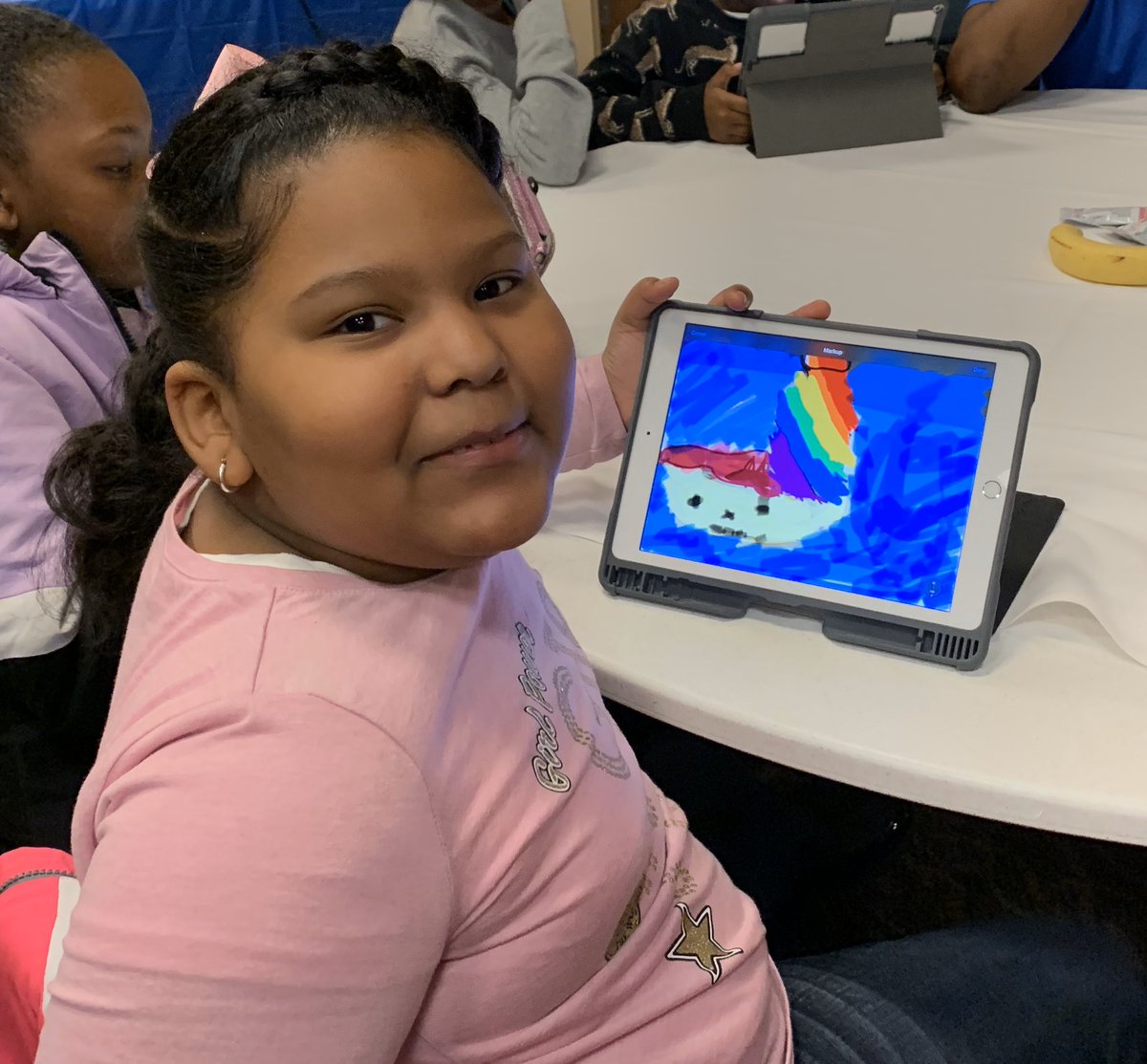 dedicatededuca2's tweet image. She said she couldn’t create...her creativity is amazing!!!! #codingcarnival #girlscancode
#blackgirlscancode #TSU #tennesseestateuniversity