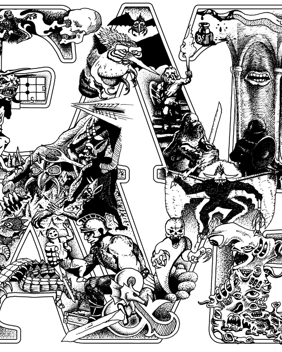D E A ŧ H S A V E S Dungeons Dragons Tribute This Was An Opportunity To Express The Sincere Love Inspiration We Have For Artwork