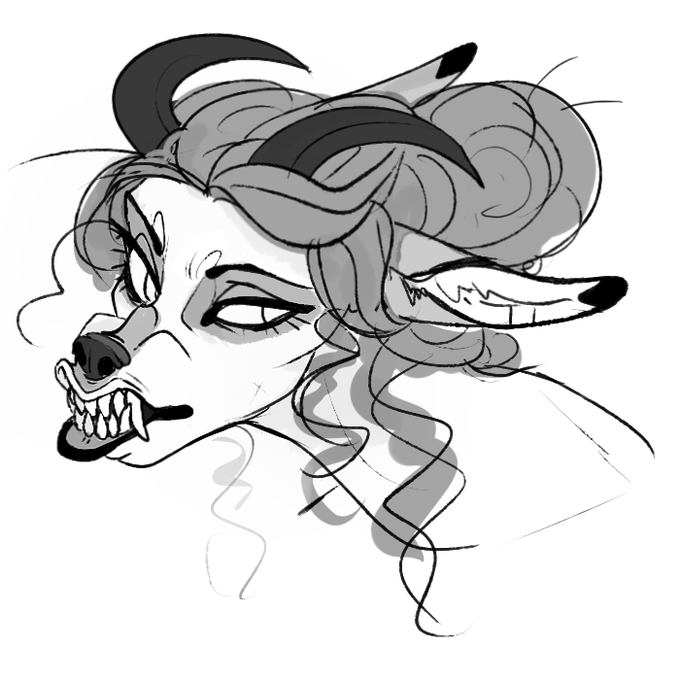 Another piece of art from me. It's called "If I can do this face IRL, I'm gonna draw it" 