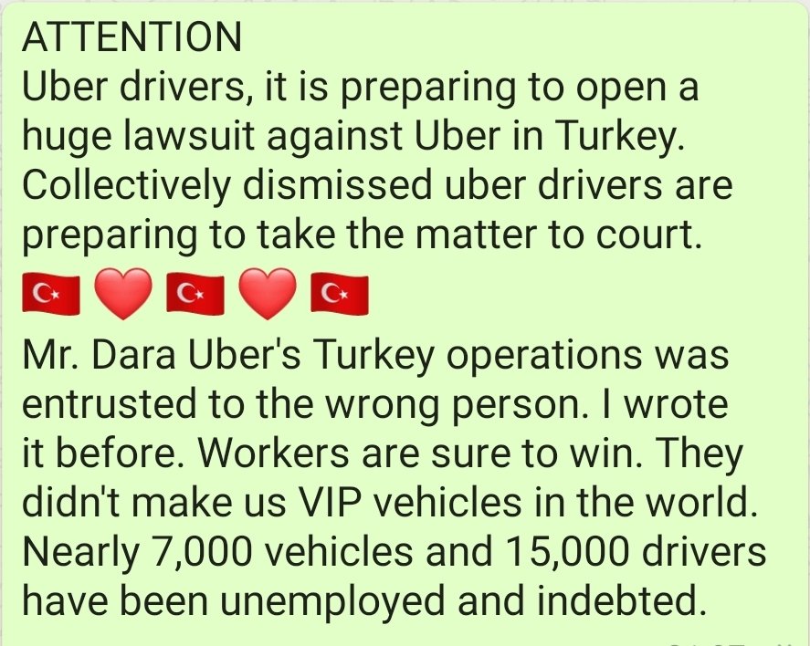 Uber Türkiye XL Emekçileri ve Mağdurları (@ubermagdurlari) / Posts / X