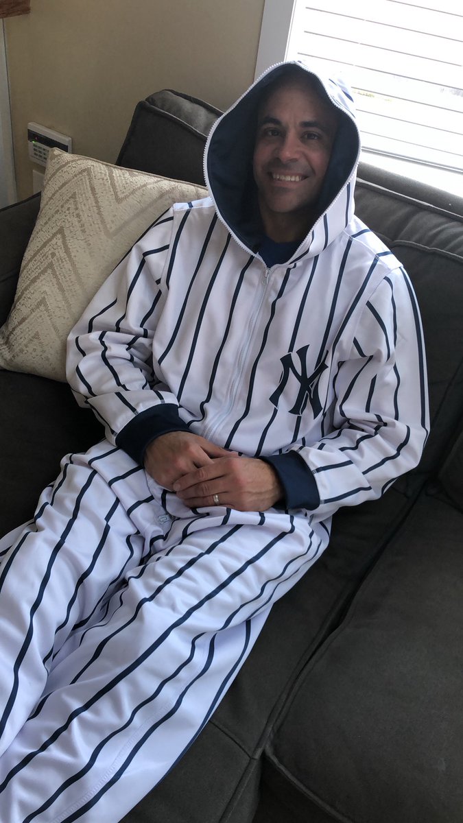 keithirizarry's tweet photo. Thanks a lot @number1zie for this awesome @Yankees gear...I think @MarkDParrish and I will have a 1zie off soon!!!!! https://t.co/3laEnv4Got