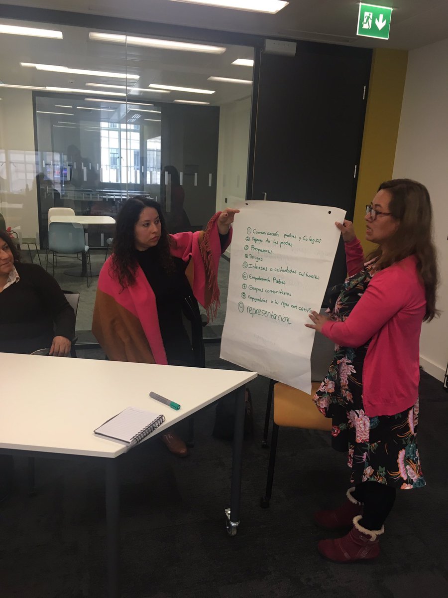 paulinatambor's tweet photo. First session of #EmpoderandoPadres this morning. 

A space for Spanish speaking parents to organise and learn about access to HE. #latinXVisible 

Adapting the genius of @ParentpowerSL and making it accessible to more Londoners 

@lilipaolatl @PACTSouthwark @la_ms_sgc https://t.co/j3EWxUdqSq