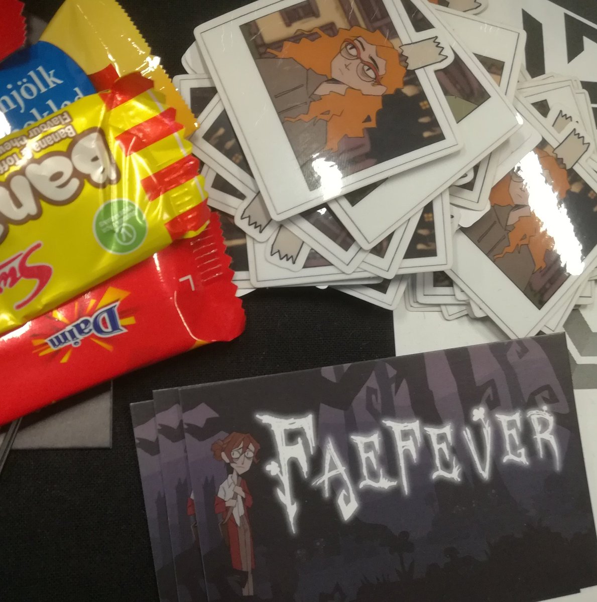 FaefeverGame's tweet photo. Day 2 of Dreamhack Winter! We still got free candy and stickers... and an amazing demo of course π§ββοΈ
#faefever #faefevergame #dreamhackwinter #dreamhack #sga19 #sga #swedishgameawards #monkeywizardentertainment #gamedev #indiegame #indiegames #dev #indiedev @DreamHack https://t.co/hHqiCy8QFQ