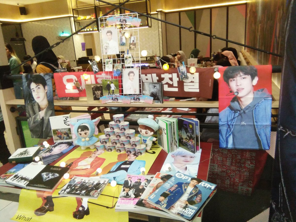 suhocado's tweet photo. omg literally love this event so much, i won a lucky draw also, thanks for the freebies @QuellevieCH 

#PartyHardwithChanHun https://t.co/pkbZ6zwYaP