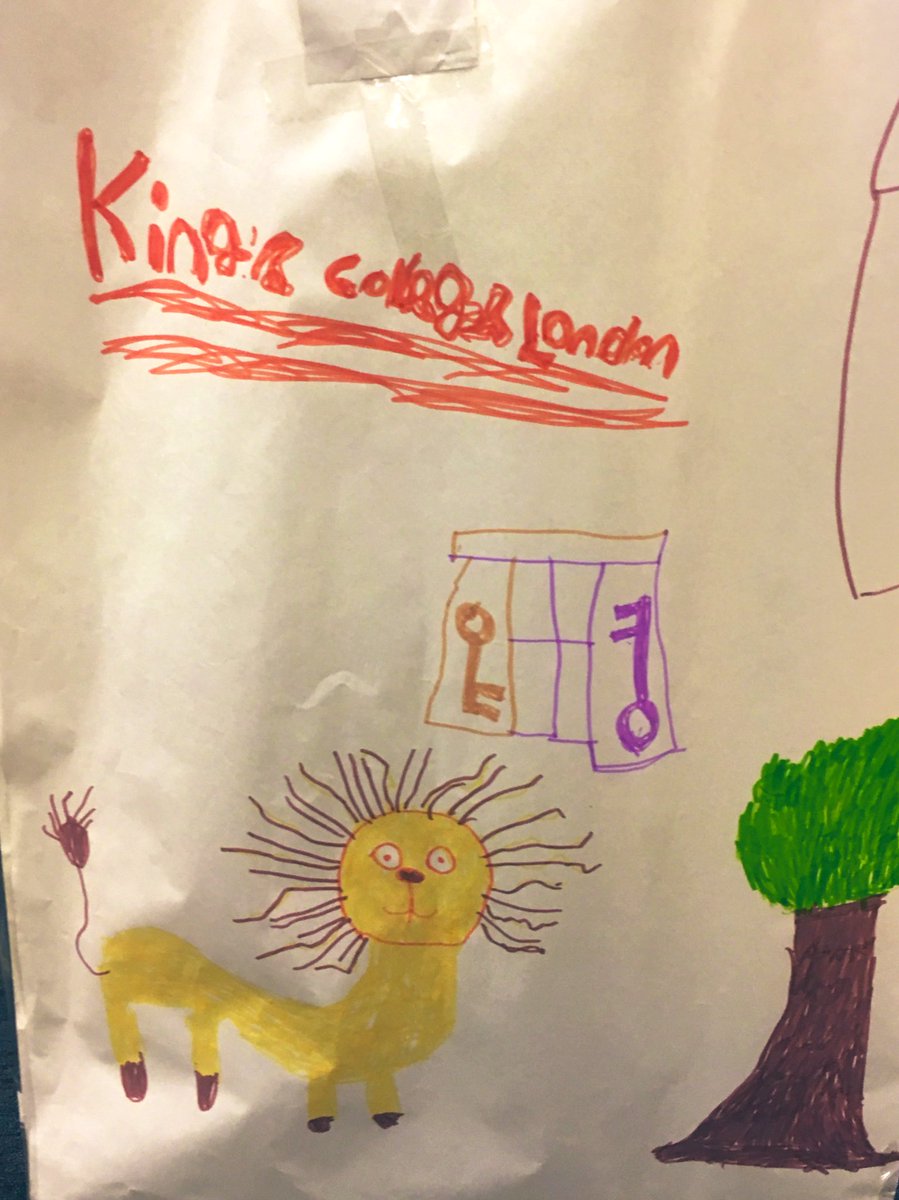 paulinatambor's tweet photo. @KingsCollegeLon spirit all the way this morning in #EmpoderandoPadres with 8yo Mateo and Reggie the lion https://t.co/d3TPy5IkDP