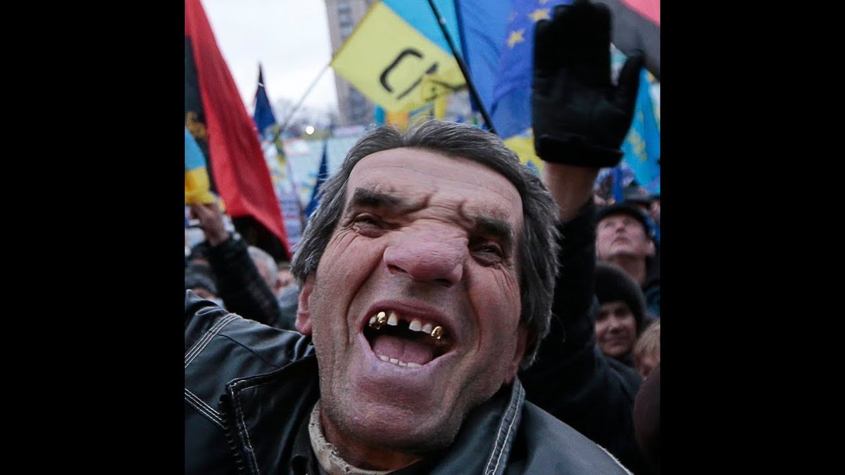 Хохла вспомнили. Украинские дебилы.